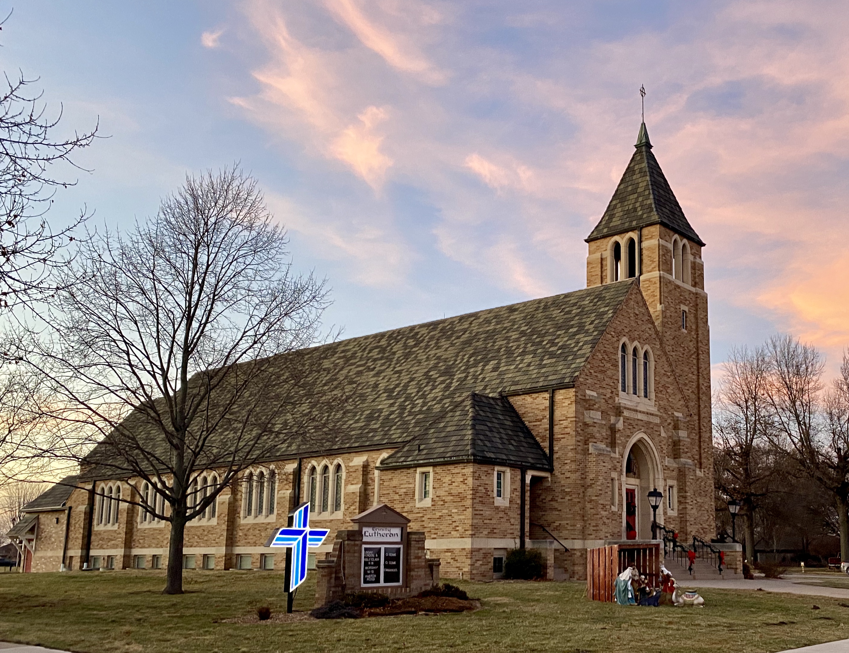 Outside picture of the church