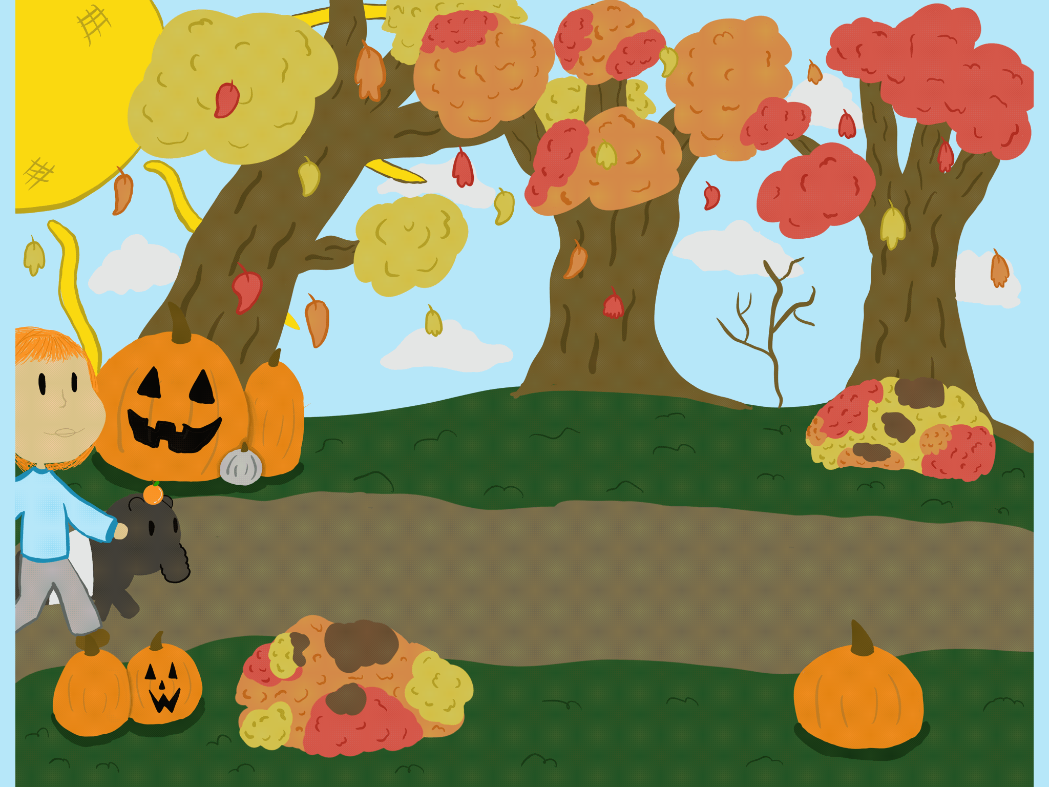 Congrats to Iris, our Fall Art Competition Winner!