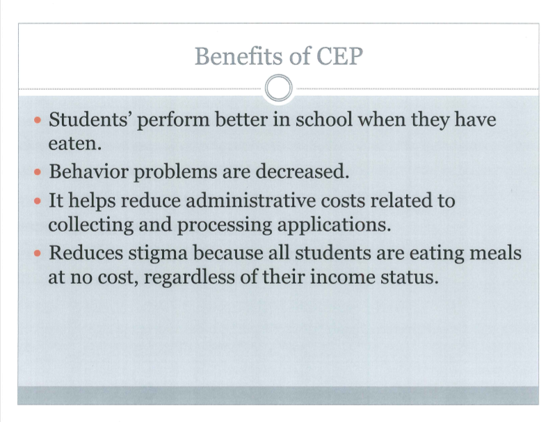 benefits of cep