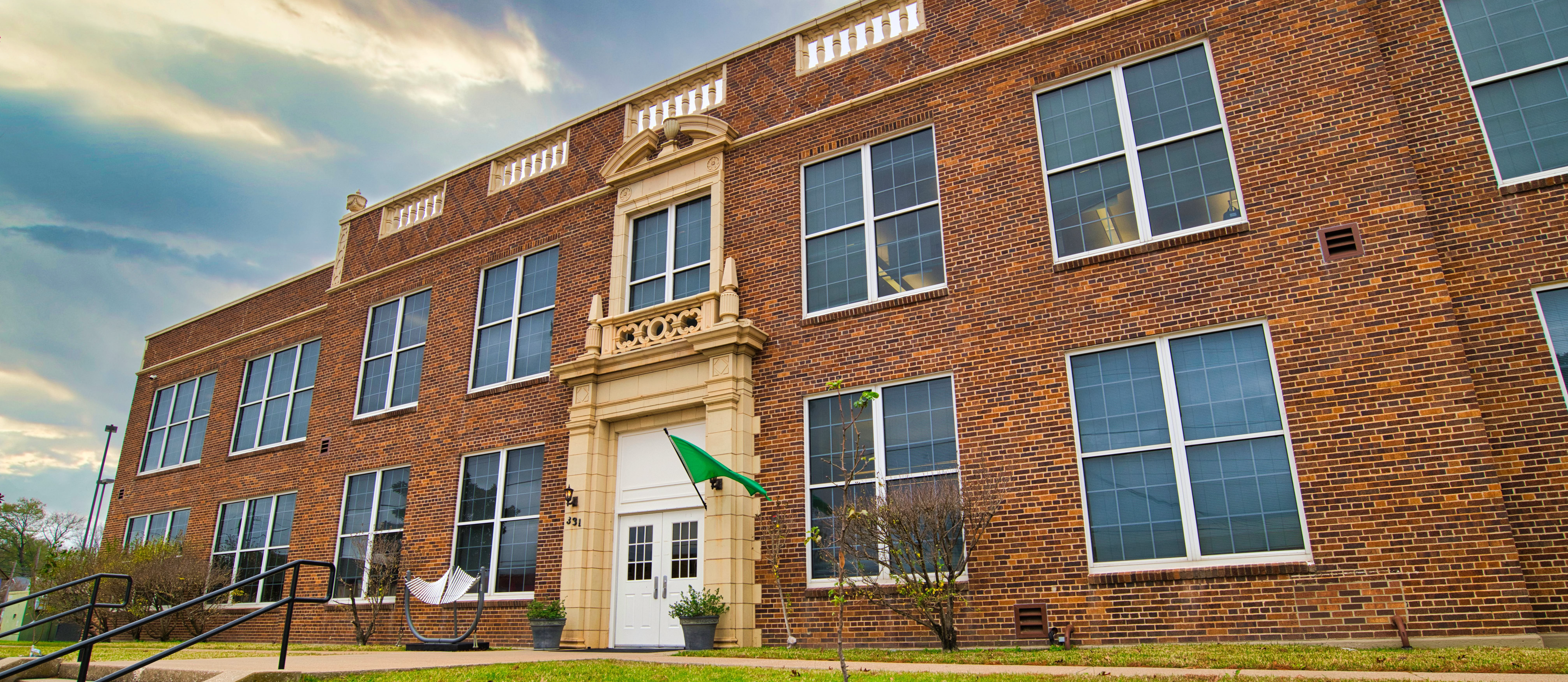 caldwell front entrance