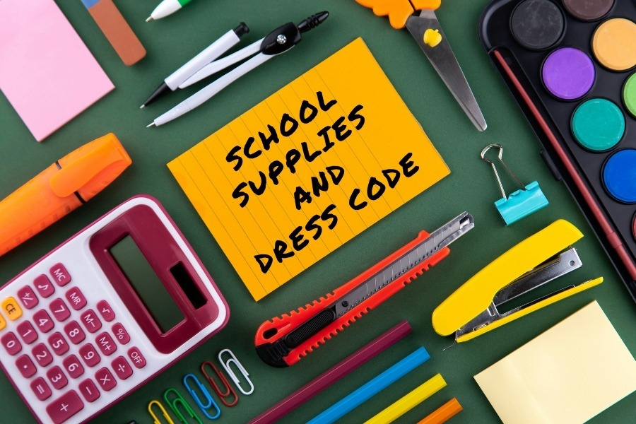 School Supplies and Dress Code.
