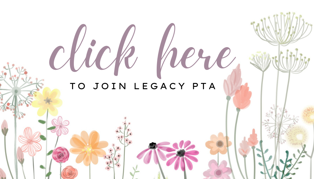 Click here to join Legacy PTA with pastel flowers
