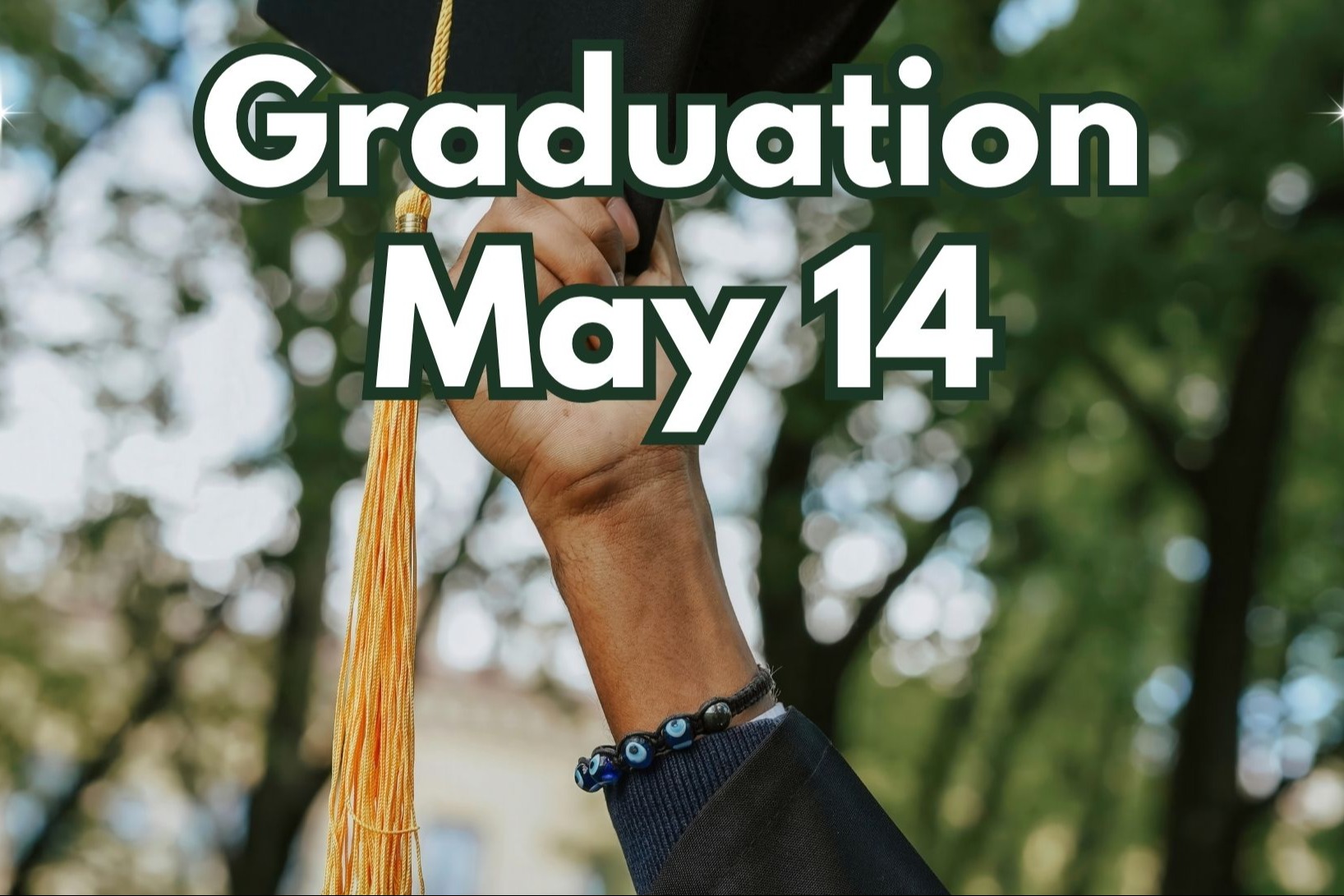 flyer promoting Graduation