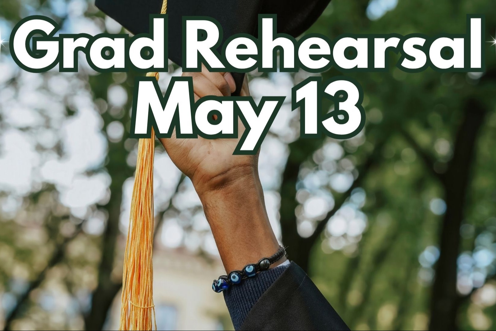 flyer promoting Graduation