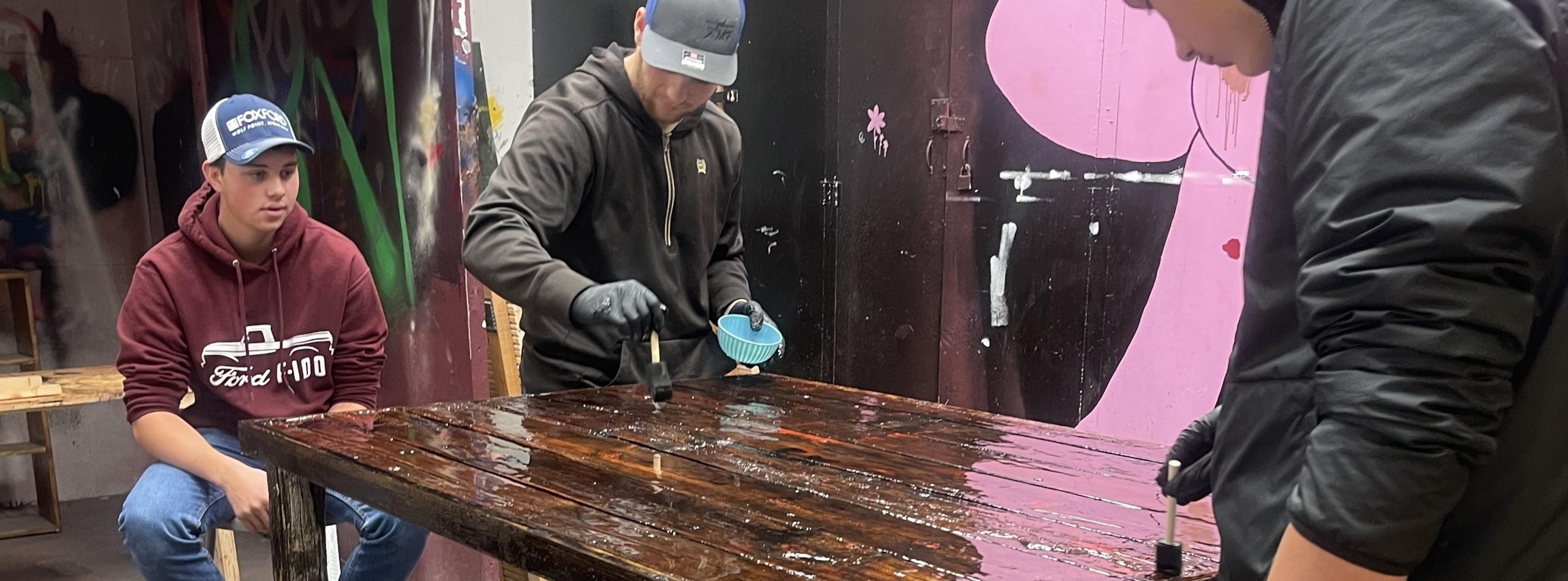 Wood shop group