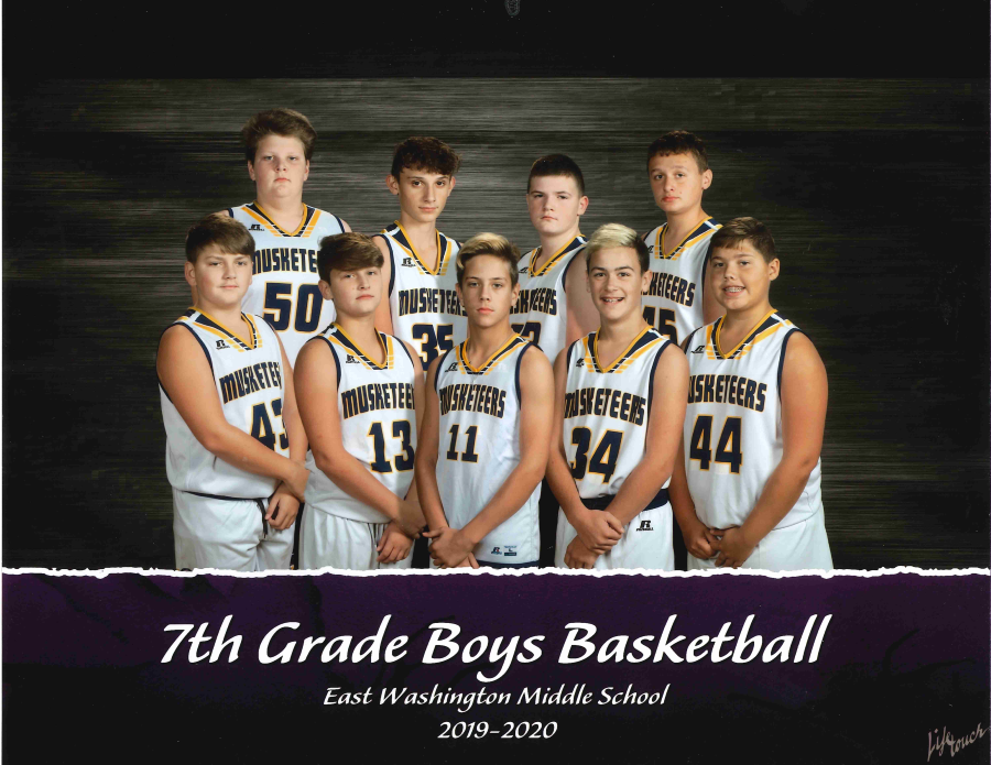 7th Grade Boys Schedule