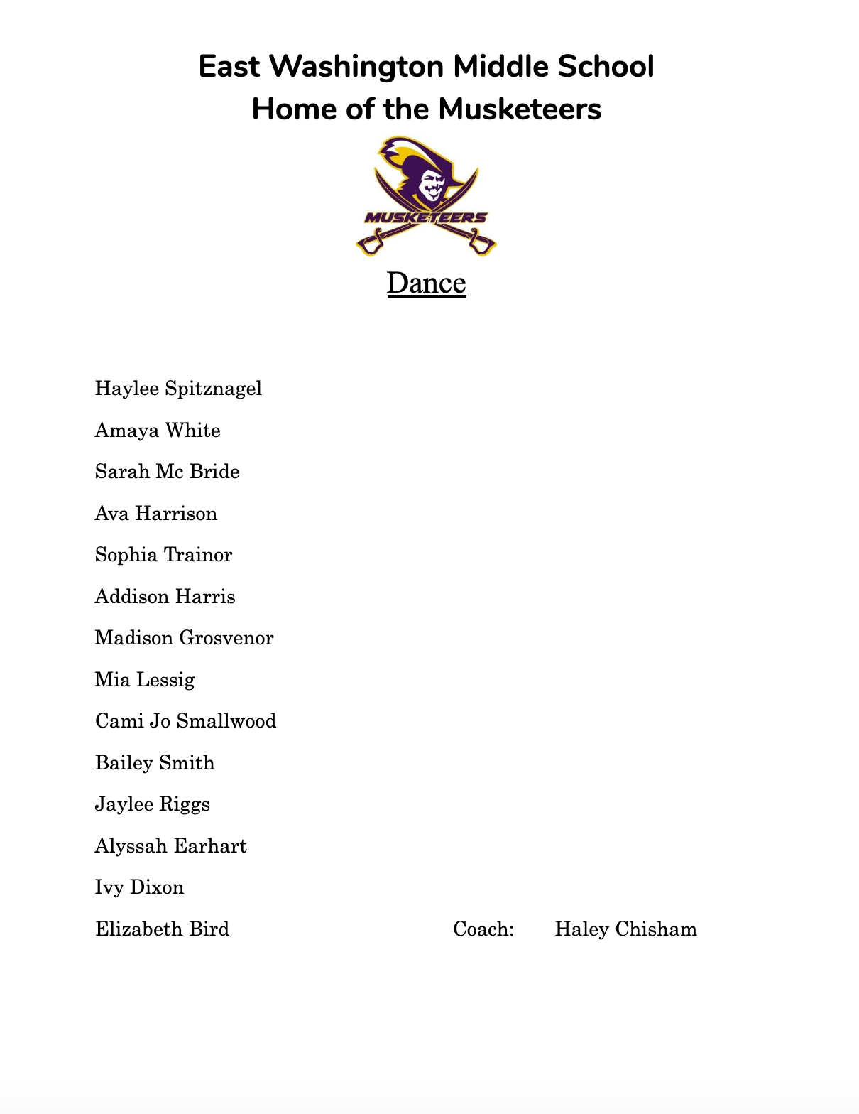 Roster