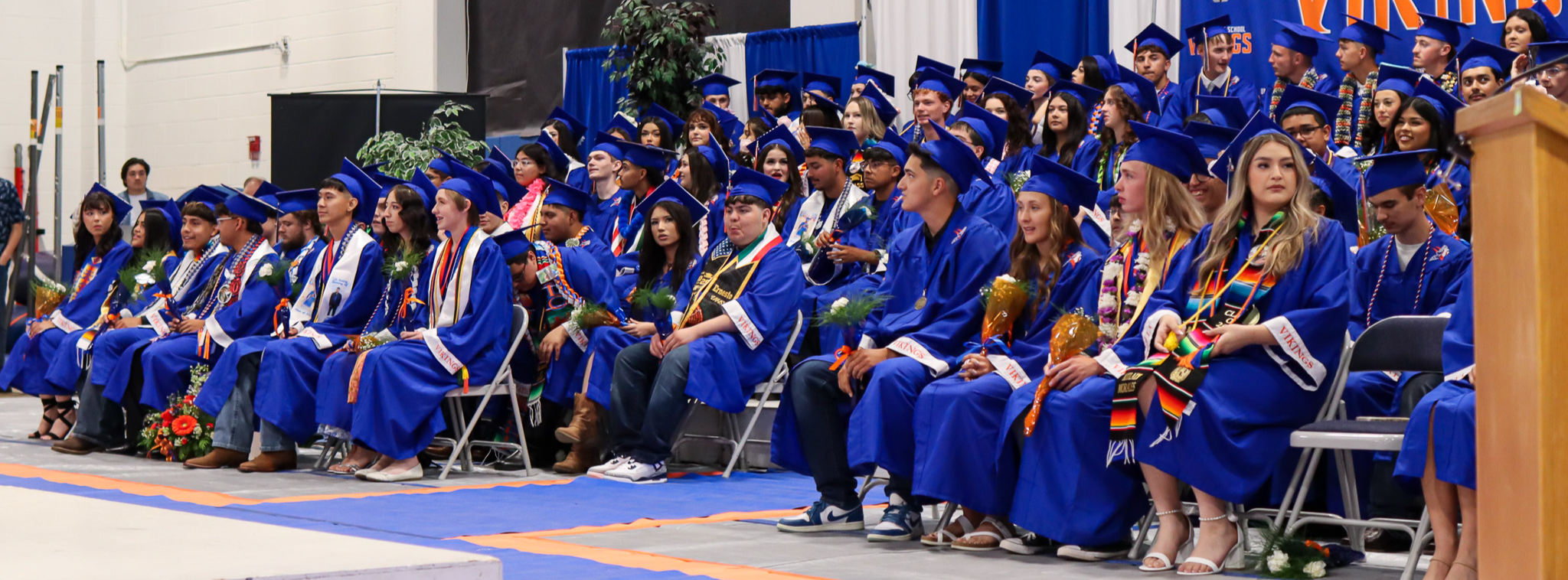 Photo of Class of 2025 at graduation ceremomy