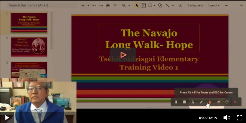 Clayton Long's Video Series 2: The Navajo Long Walk-Hope