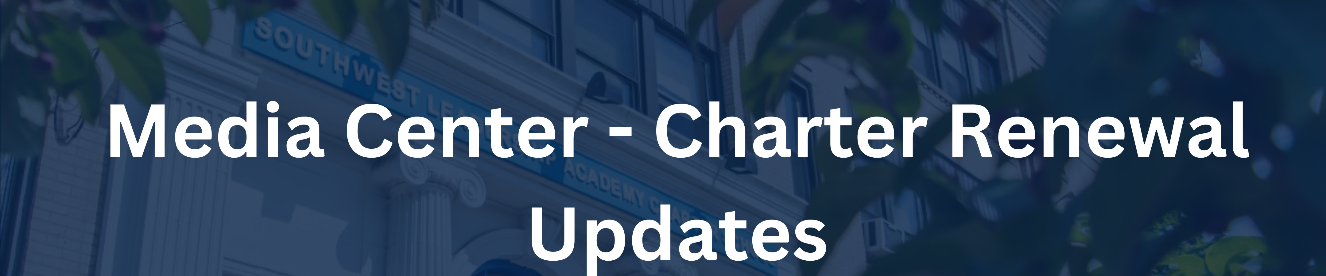charter renewal updates