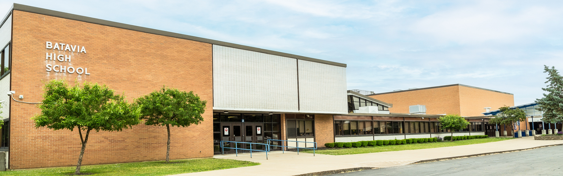 Exterior image of Batavia High School
