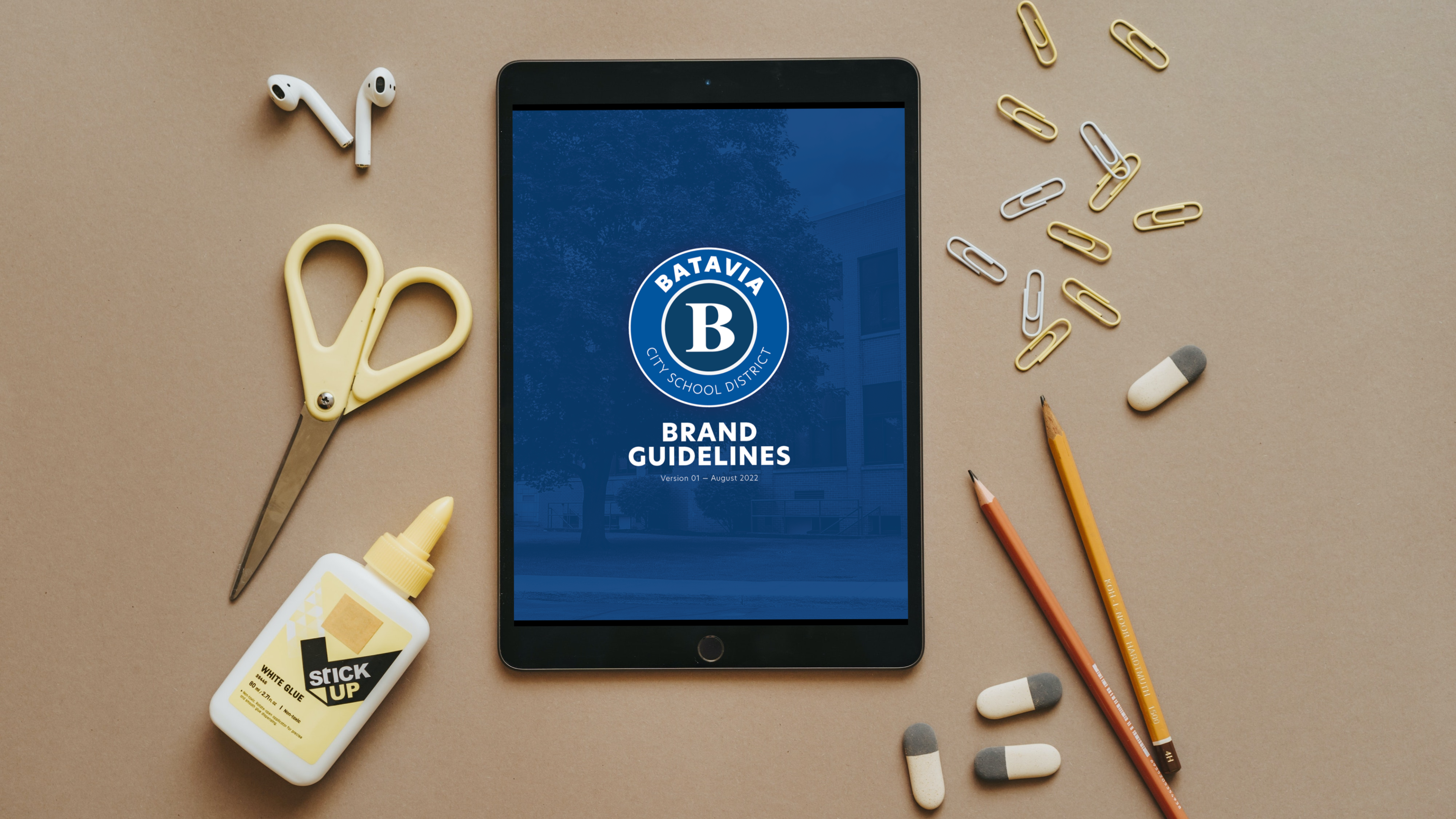 BCSD Brand Guidelines Mockup