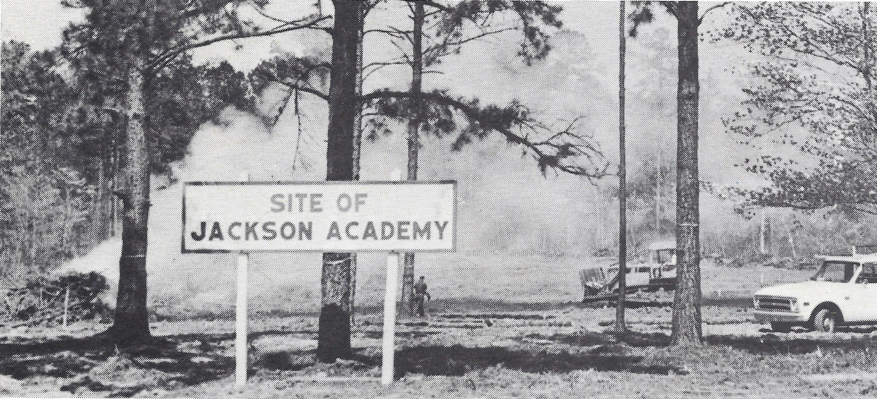 site of jackson academy historical