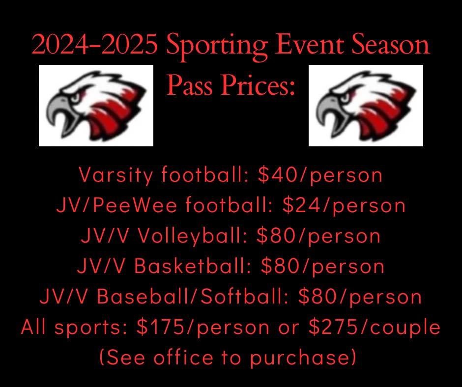 2024-2025  season passes