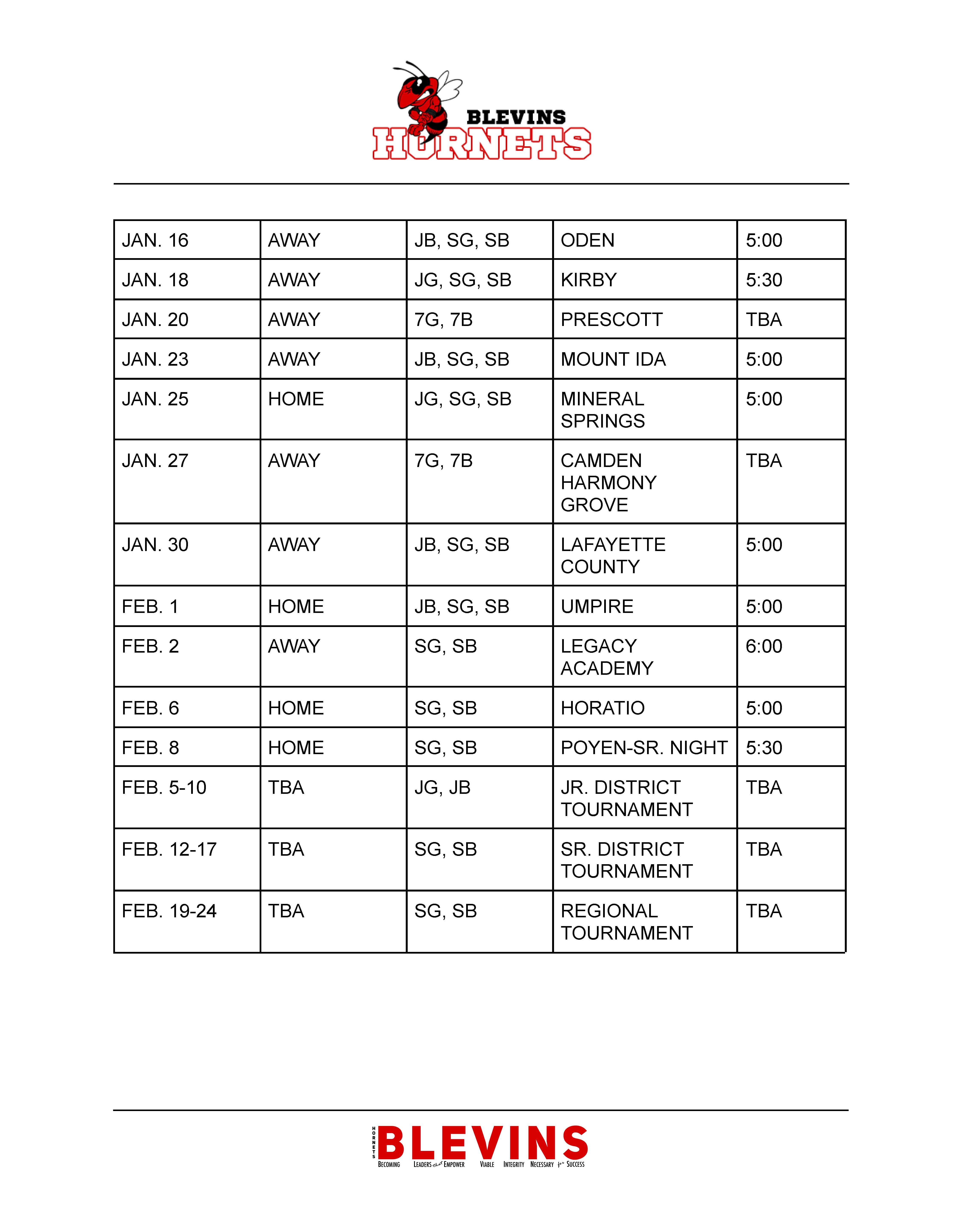 basketball schedule 3