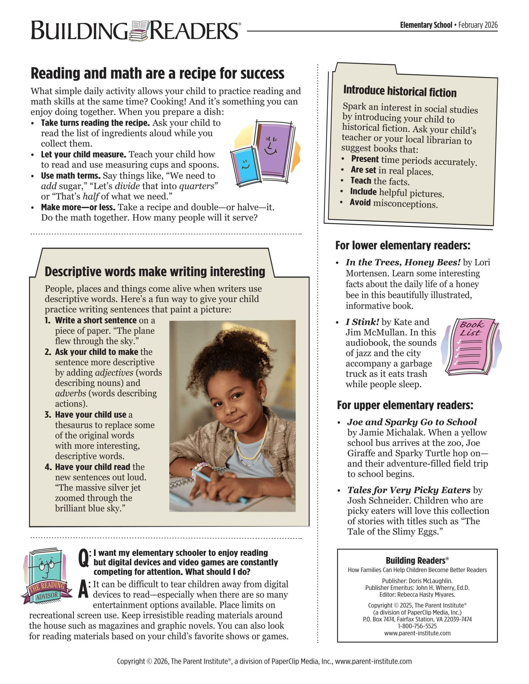 Building Readers March  2026 Edition