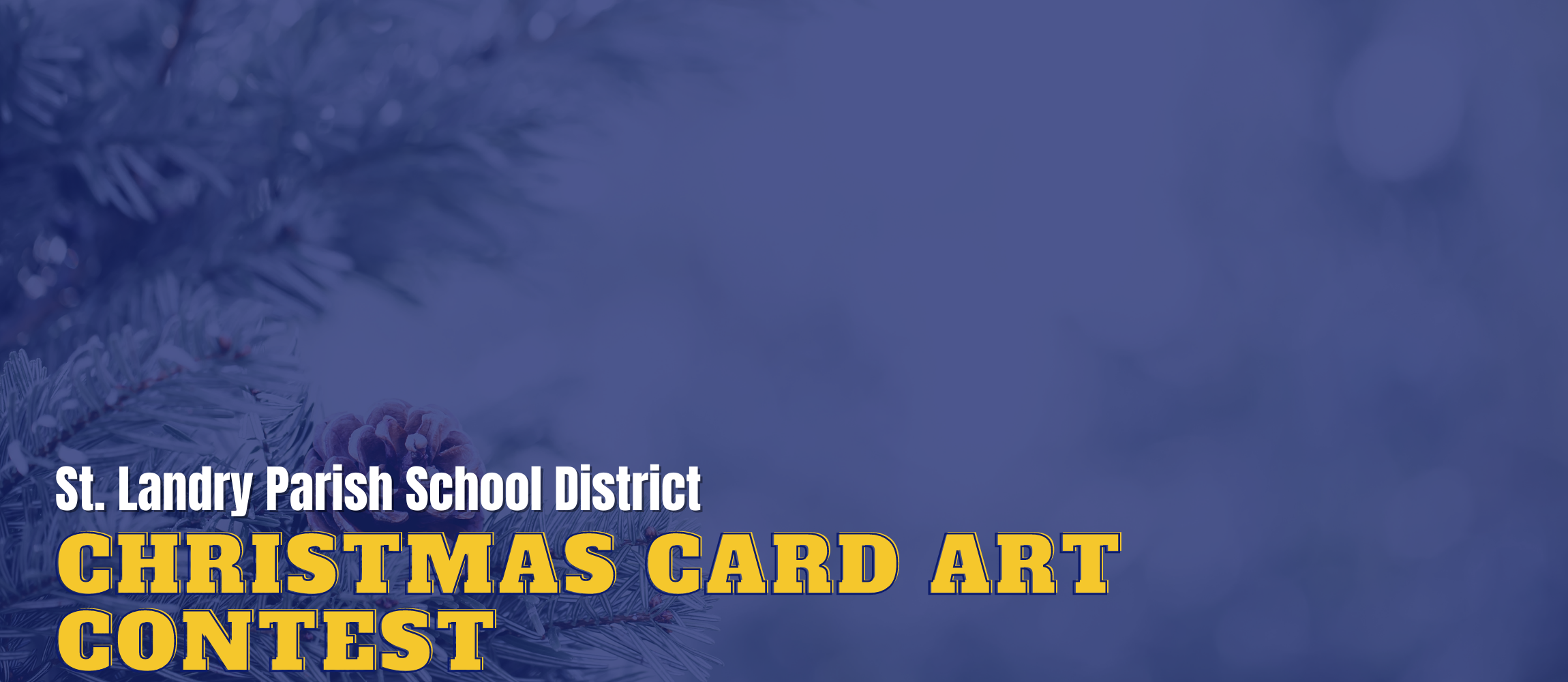 christmas card art contest