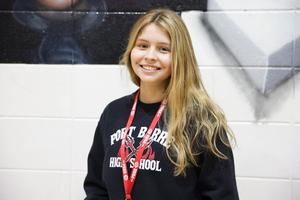 "I enjoy being a student at PBHS in St. Landry Parish School District because the school and district offer so many opportunities, such as the Career Expo I'm attending today."
