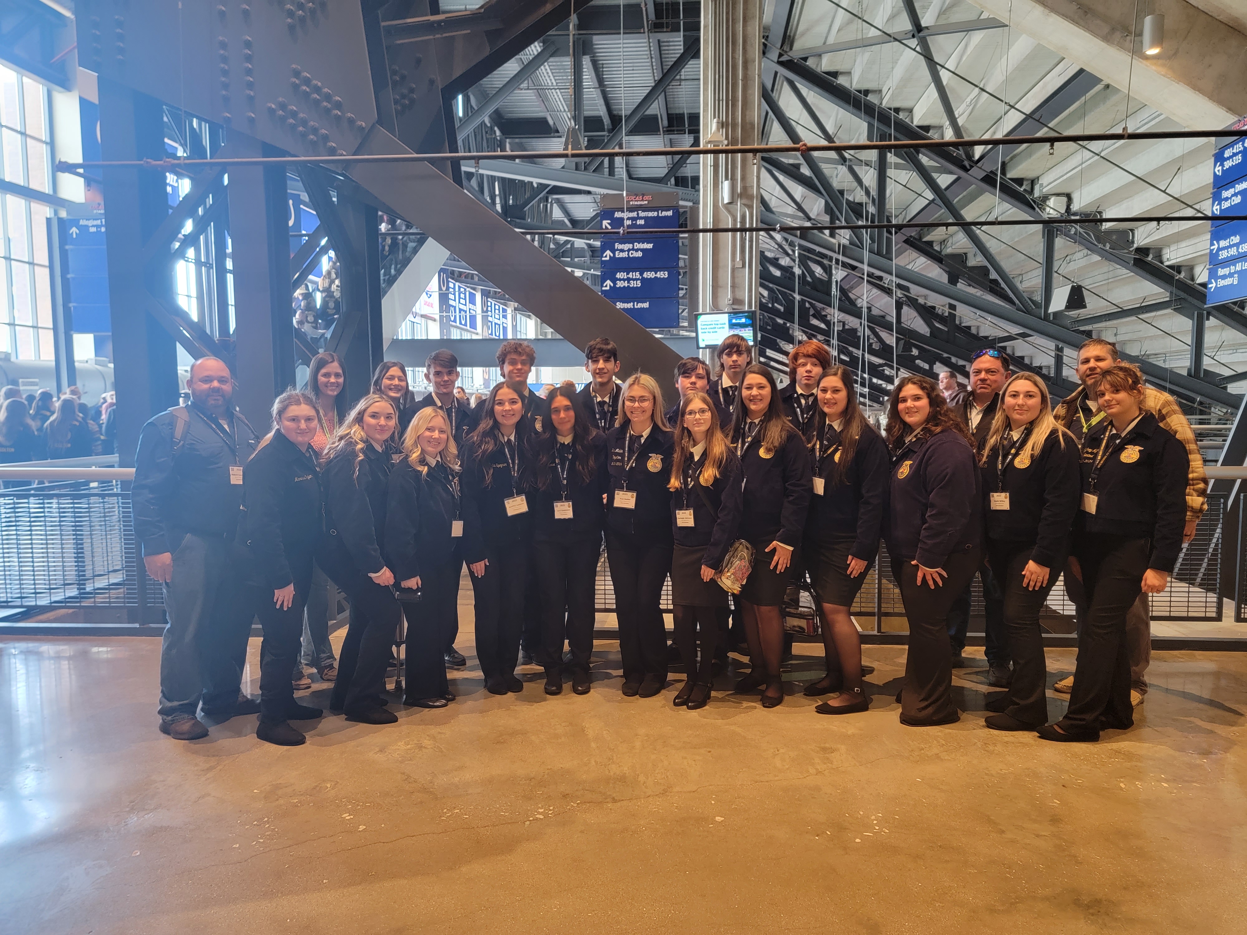 Students from Beau Chene, Northwest, North Central, and Port Barre High are attending the 96th National FFA Convention in Indianapolis, IN, with over 79,000 FFA members from across the country! What a great opportunity!!! #slpproud