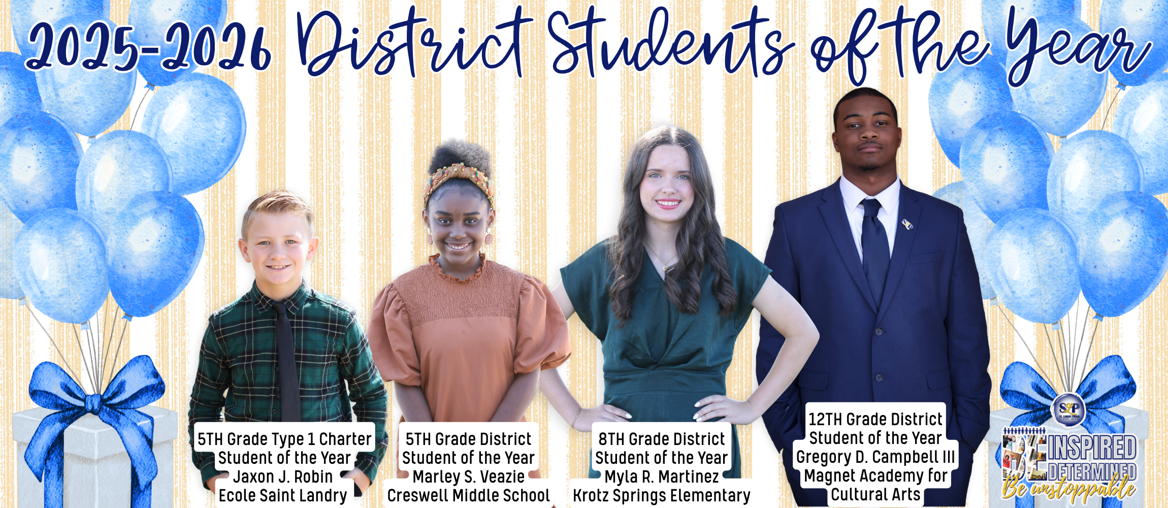 students of the year