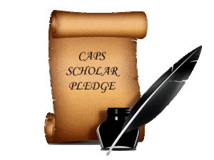 Caps Scholar Pledge