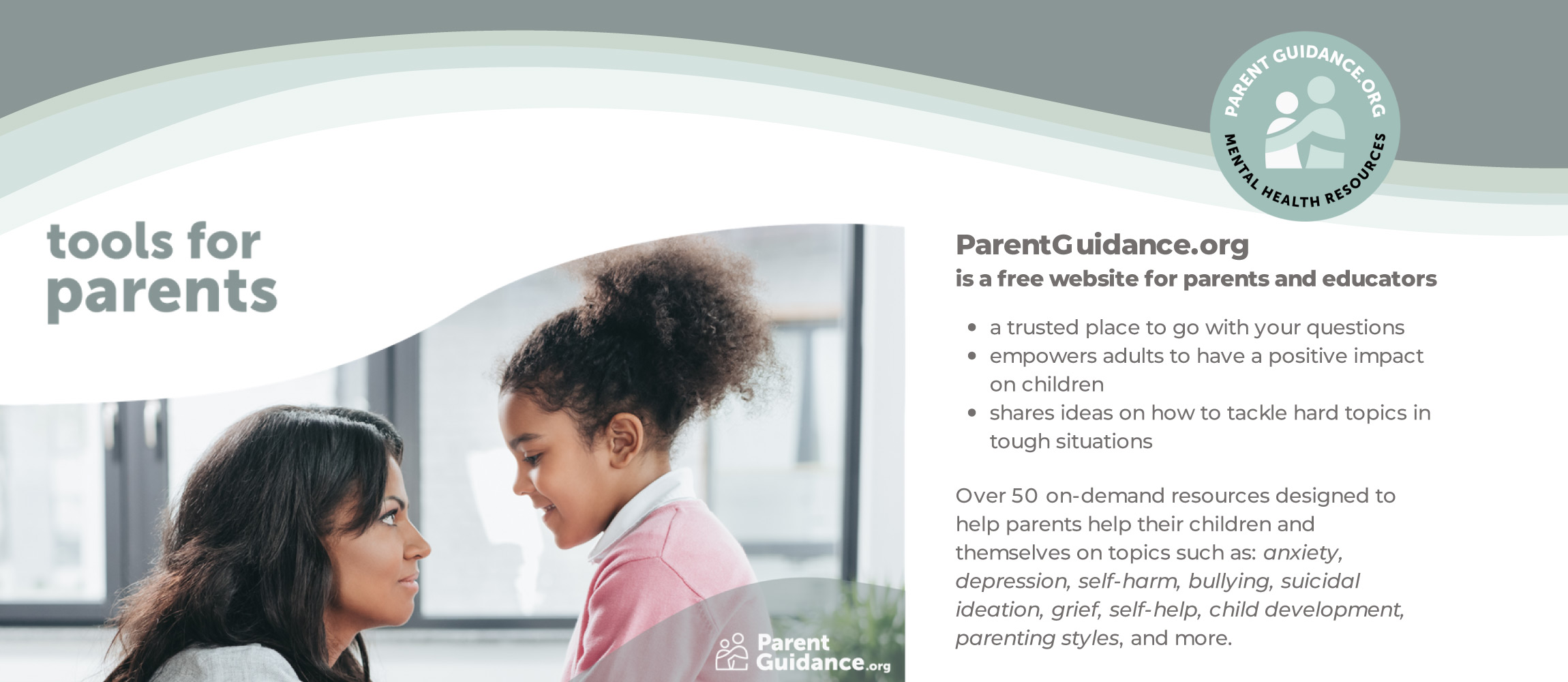 parentguidance.org Mental Health Resources