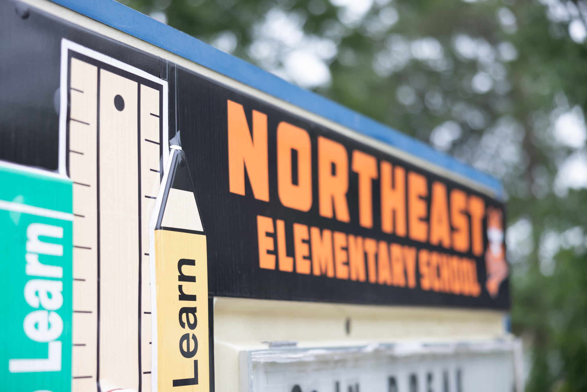 northeast elementary sign