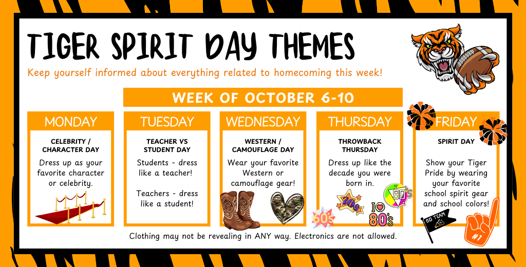 Spirit Day Themes