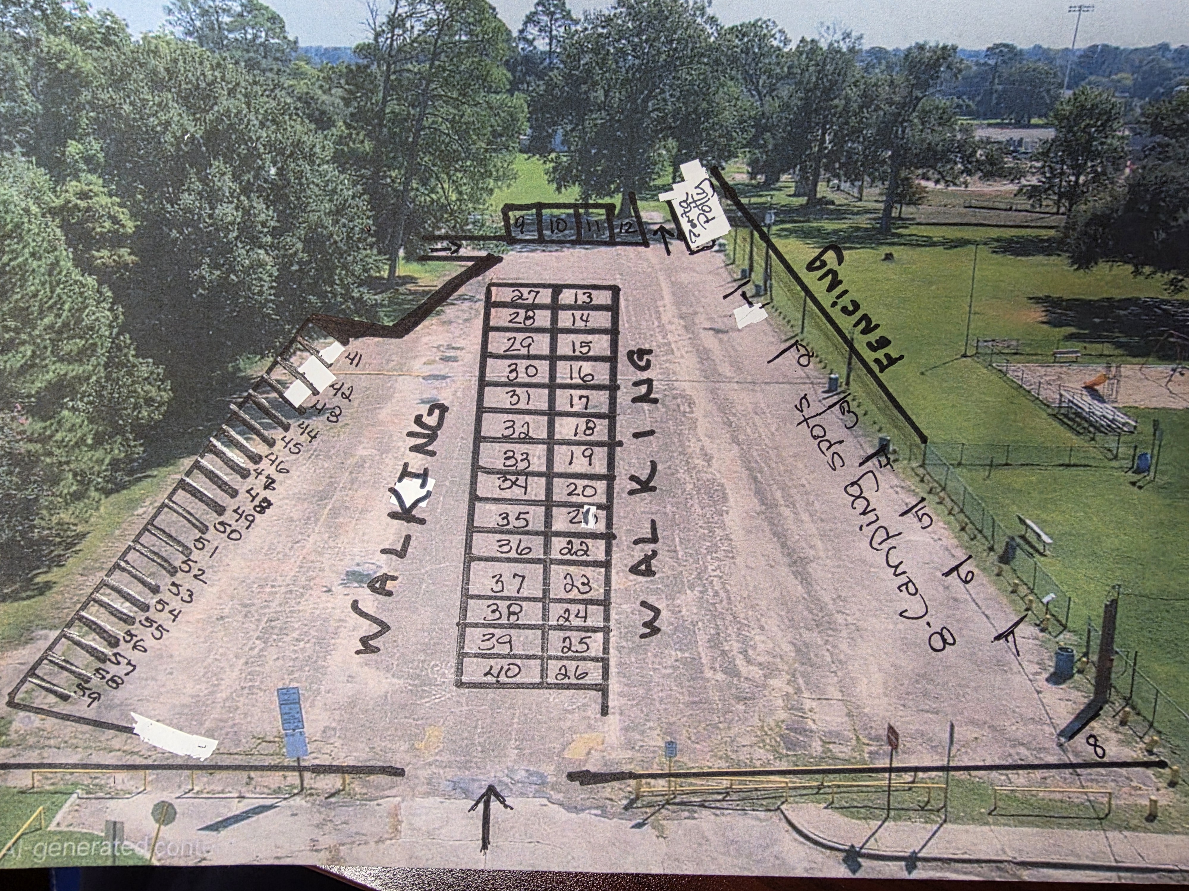 Tailgate Layout