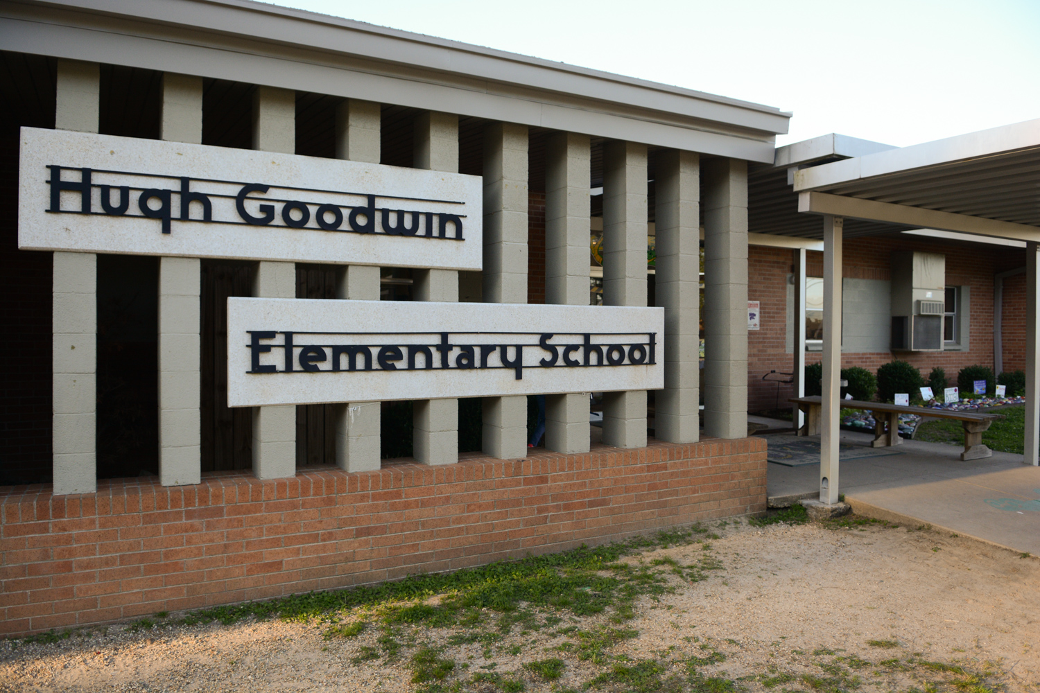 A photo of Hugh Goodwin Elementary School.