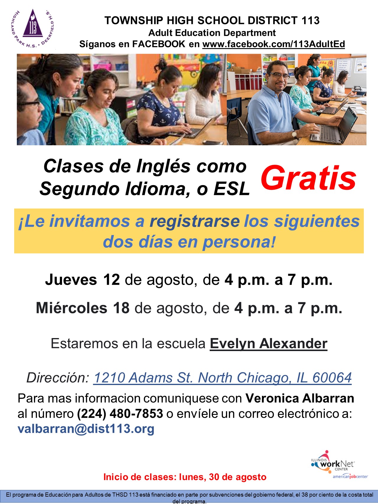 ESL Adult Classes