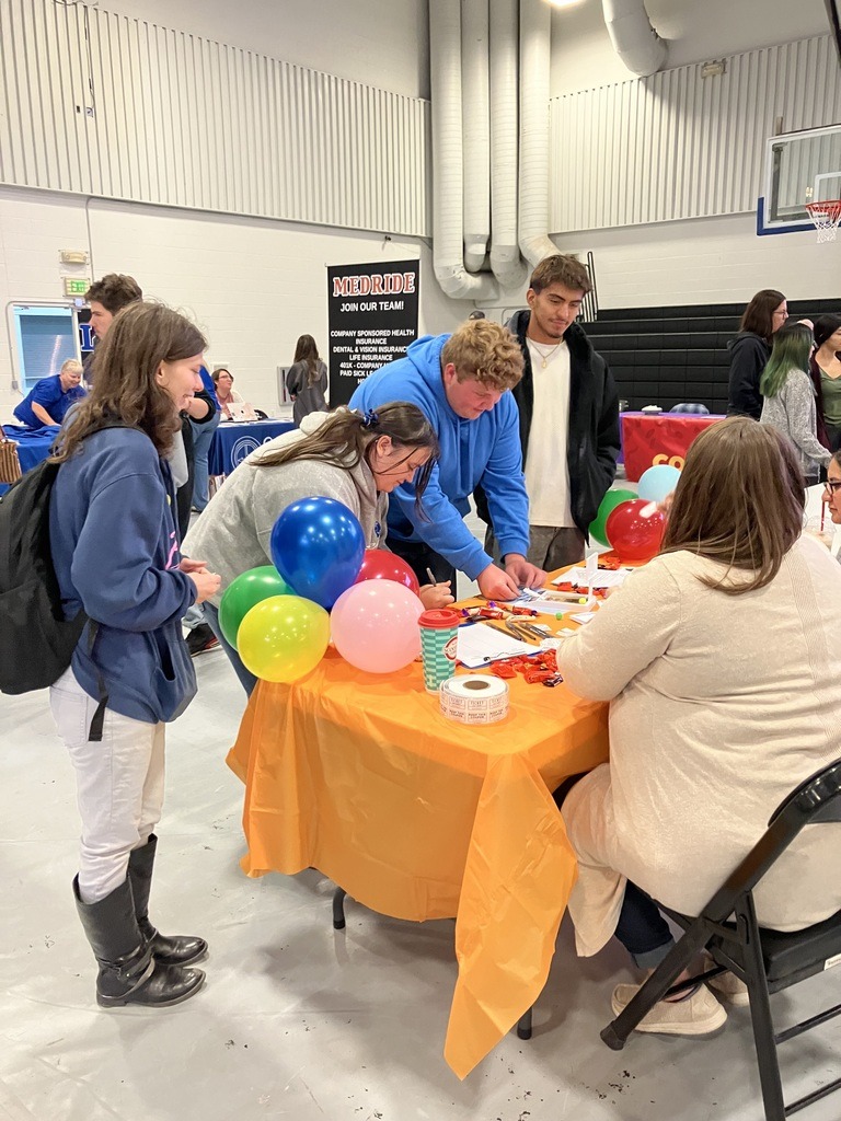 Students at Career Fair