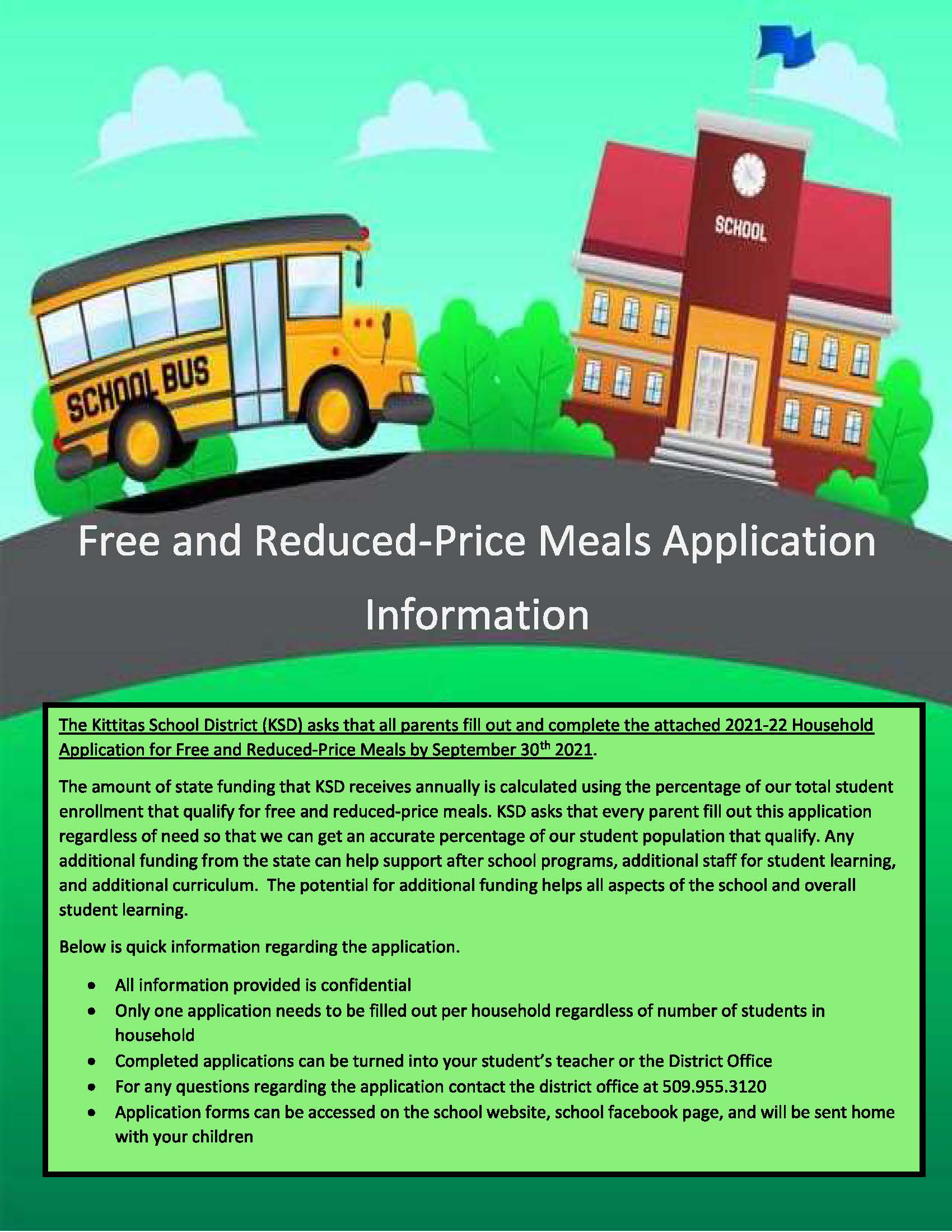 Free and Reduced Price Meals Application Information