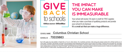 give back to schools