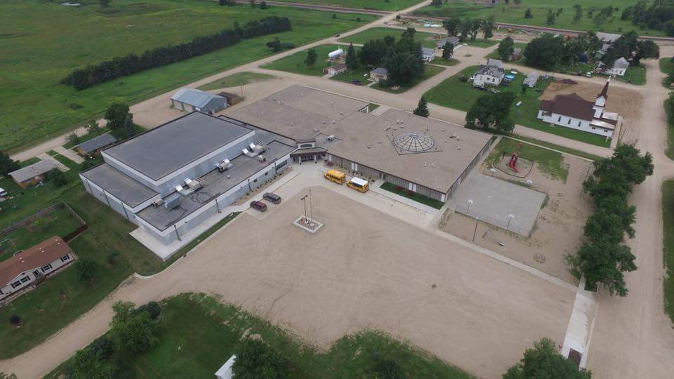 aerial view of Summit School