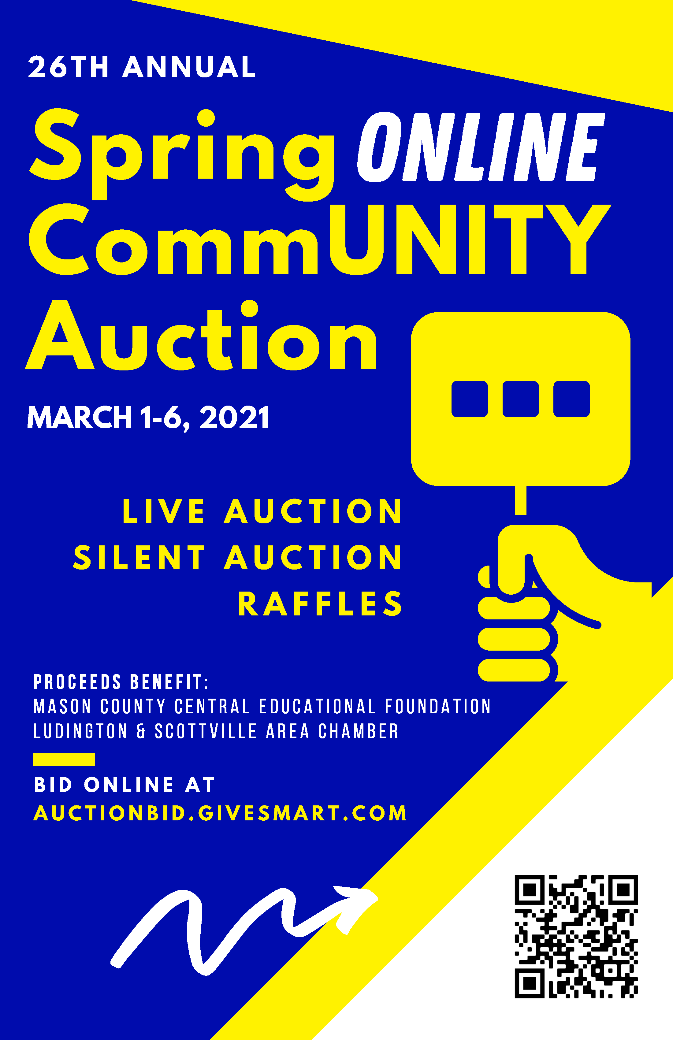 Auction poster