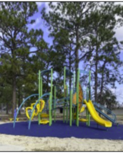 James E. Bacon Elementary School's New Playground Equipment