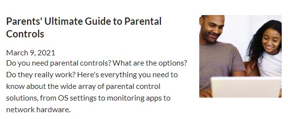 Parental Controls - Common Sense Media