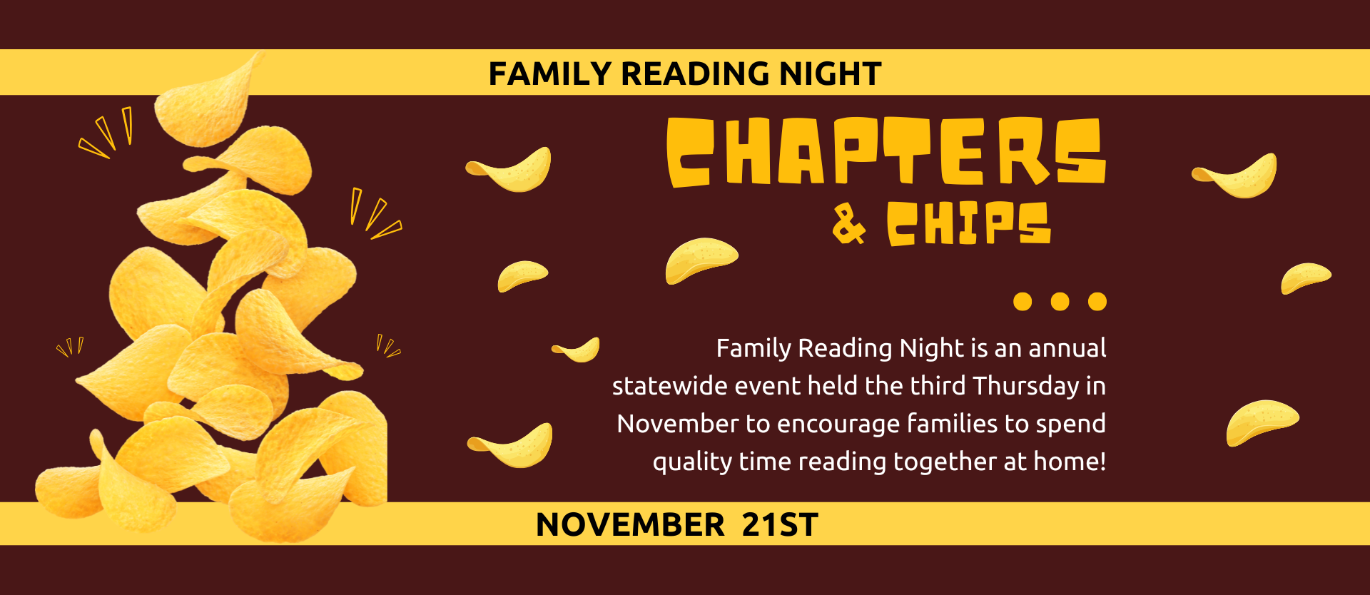 Family reading night