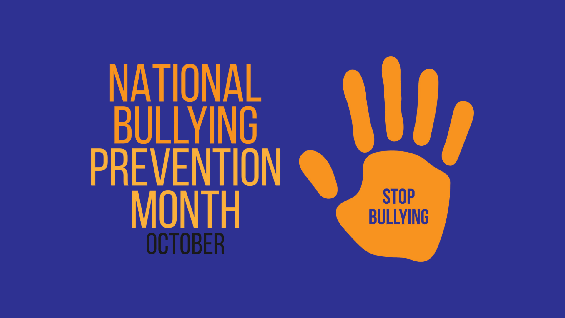 national bullying prevention month