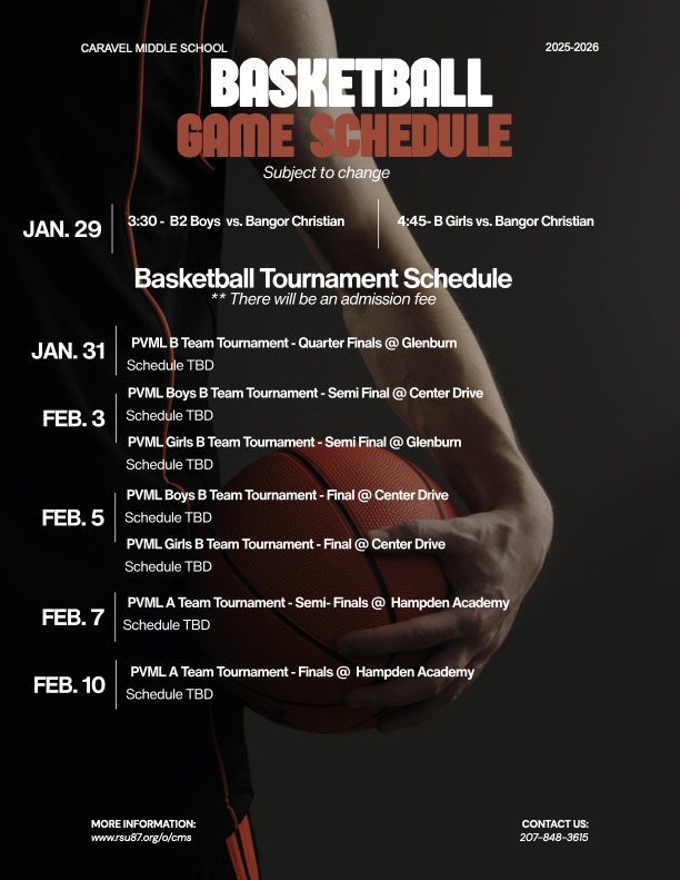 Basketball schedule 2