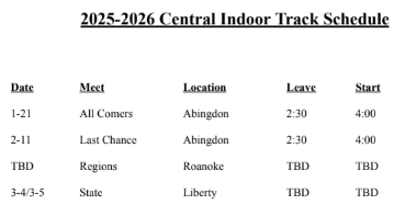 Indoor Track 25-26