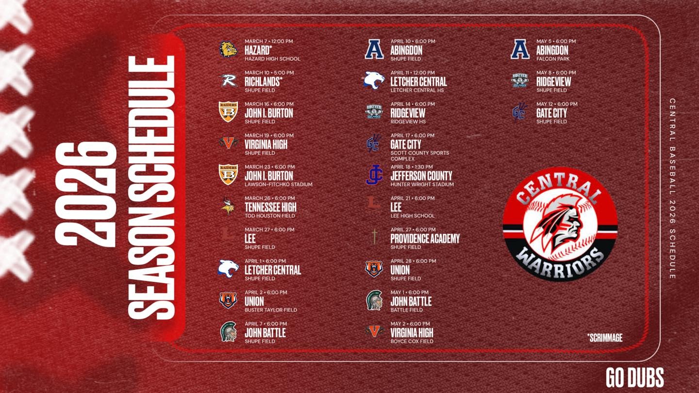 v baseball schedule