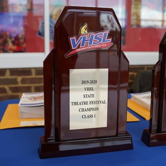 Virginia High School League State Championship Trophy