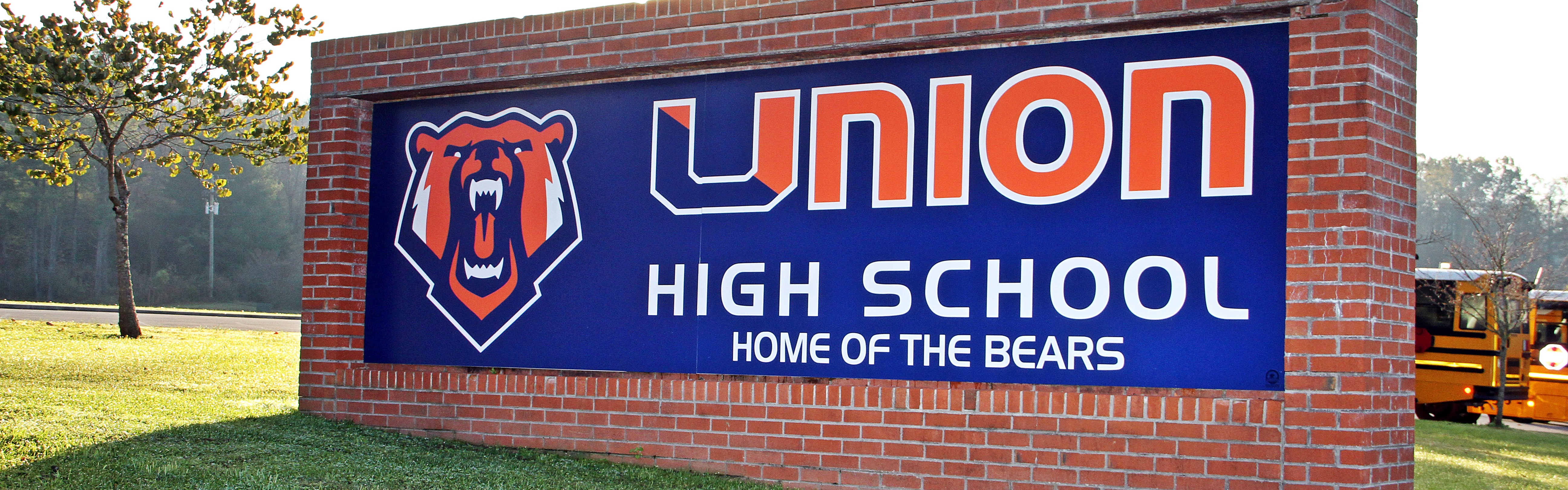 Union High School Welcome Sign