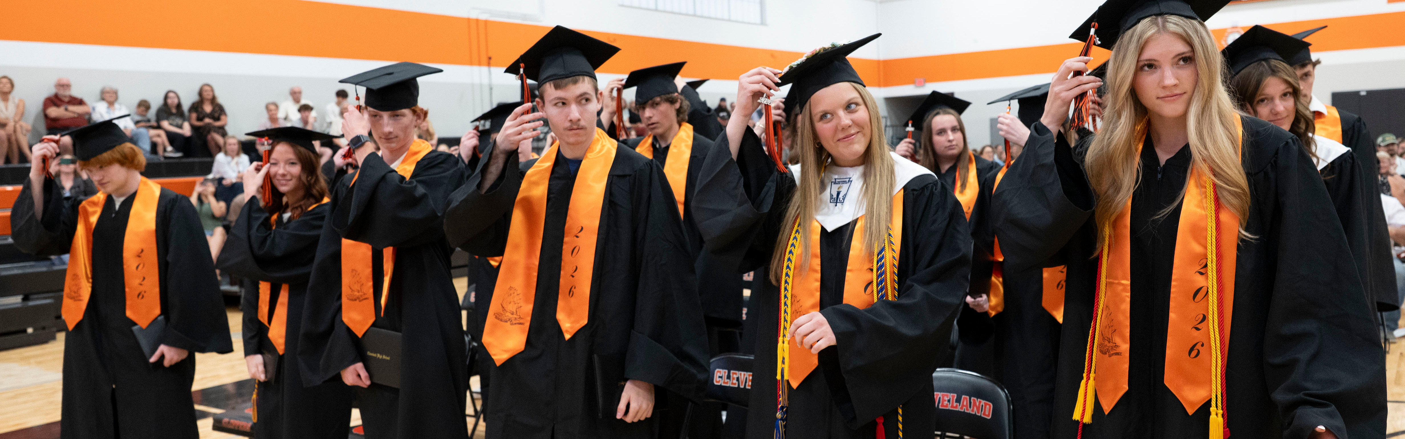 Graduation photo of kids
