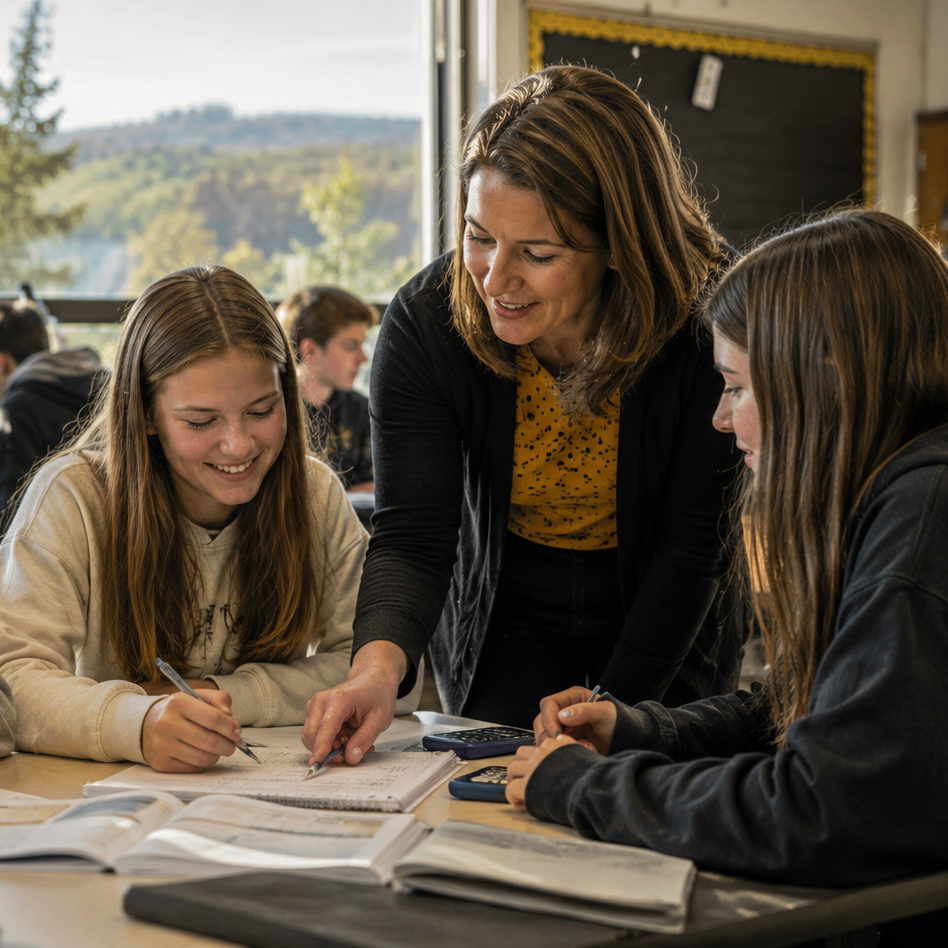 Teacher and Students are commited to learning 