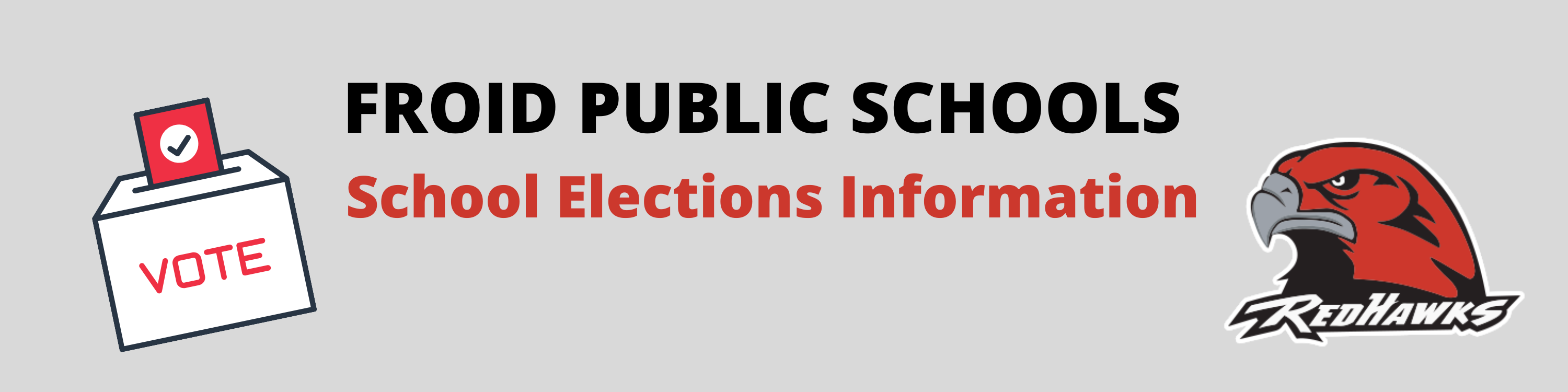 school elections page header