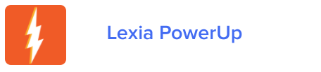 Lexia PowerUp logo