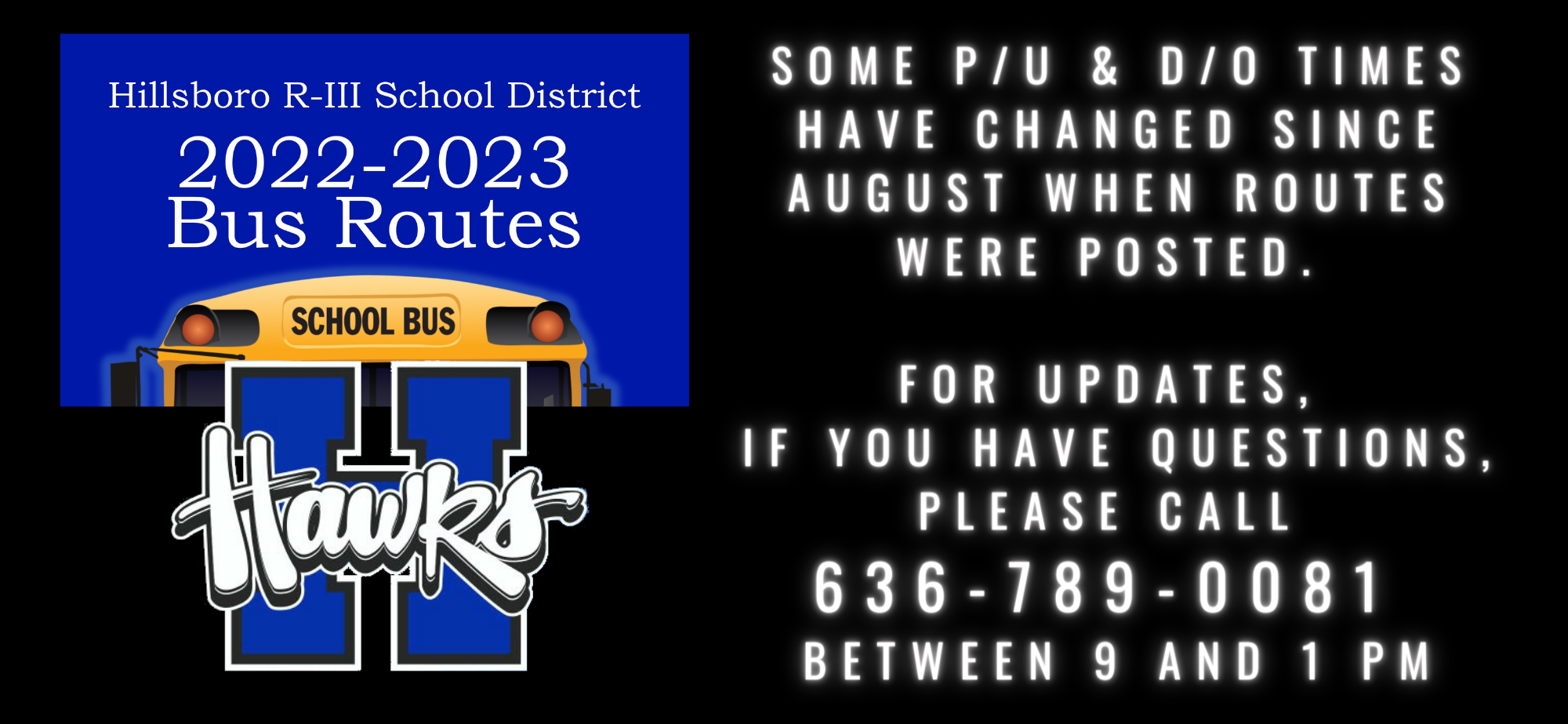Transportation Hillsboro R3 School District